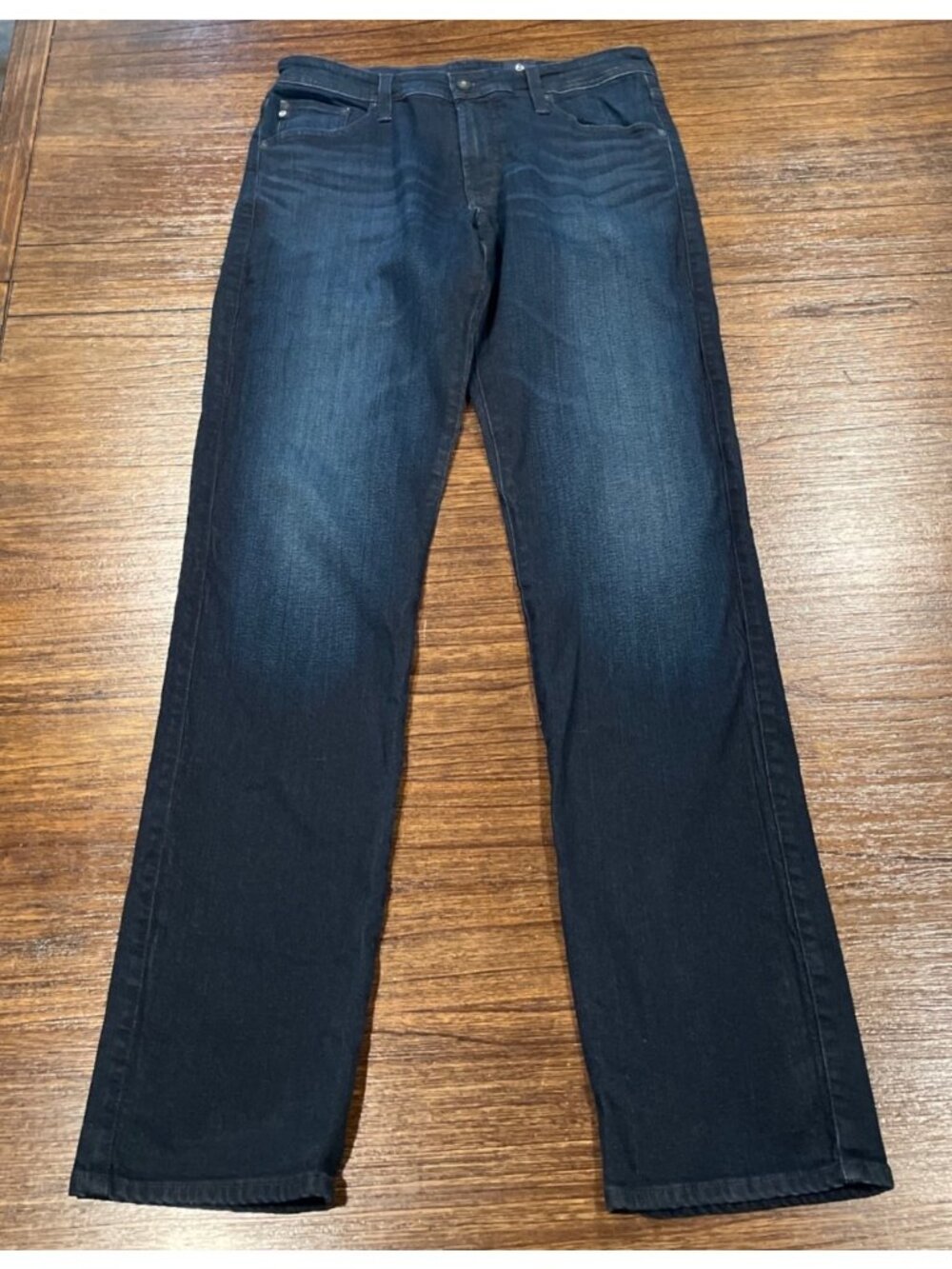 AG Graduate Tailored Jean 31x33 Dark Navy Wash Stretchy Denim DMS Slim Straight